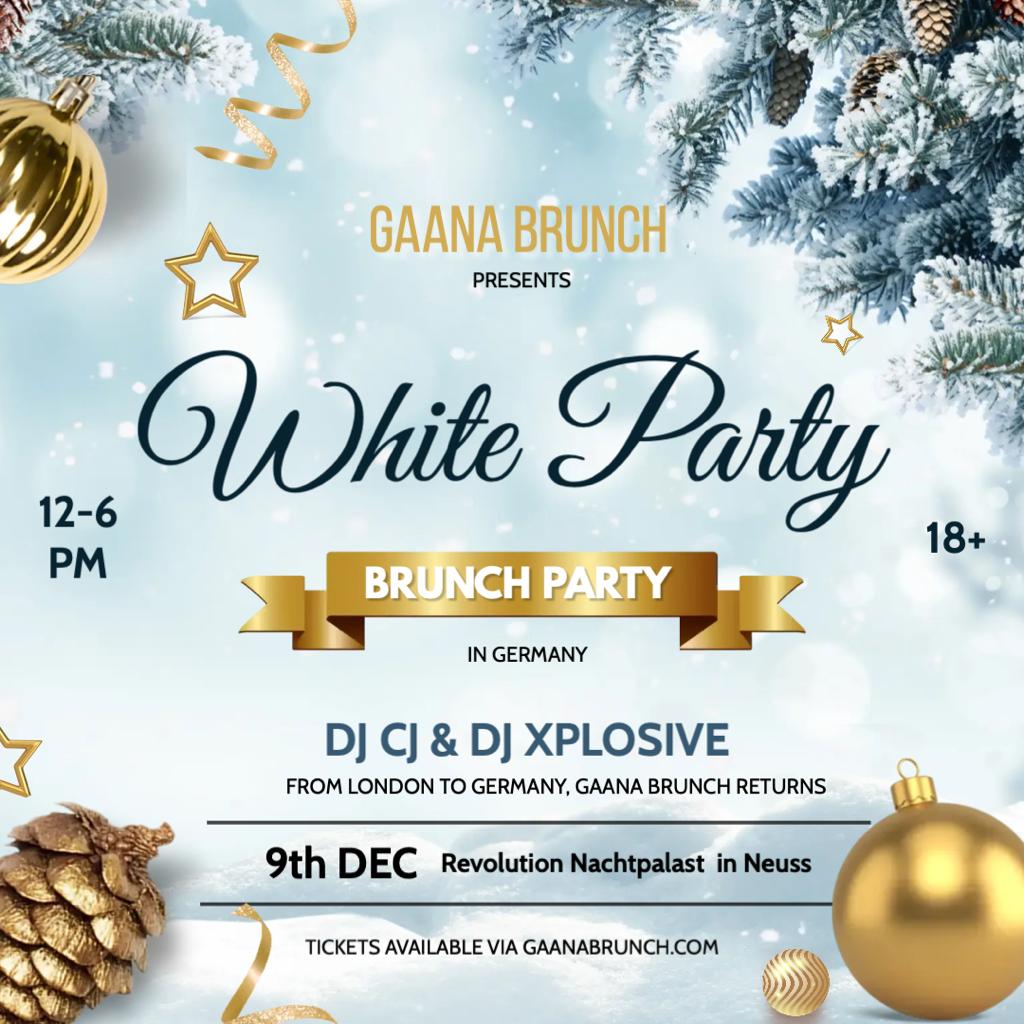 White Party- Germany Gaana Brunch White Party- Germany Gaana Brunch