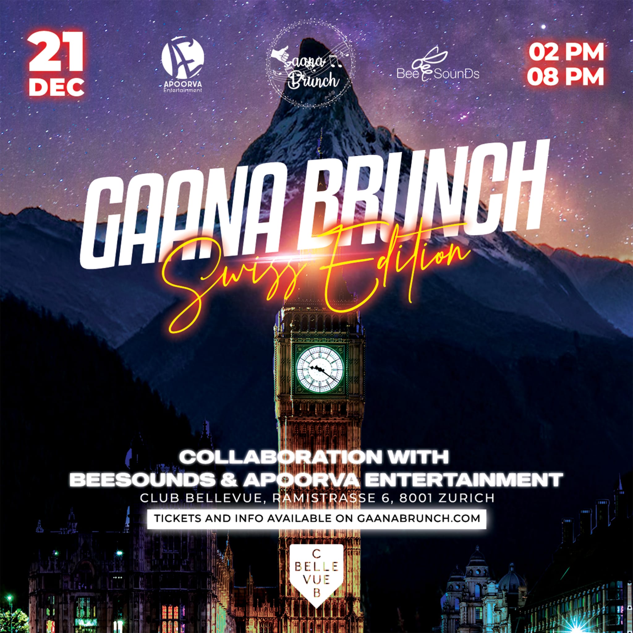 Swiss Gaana Brunch